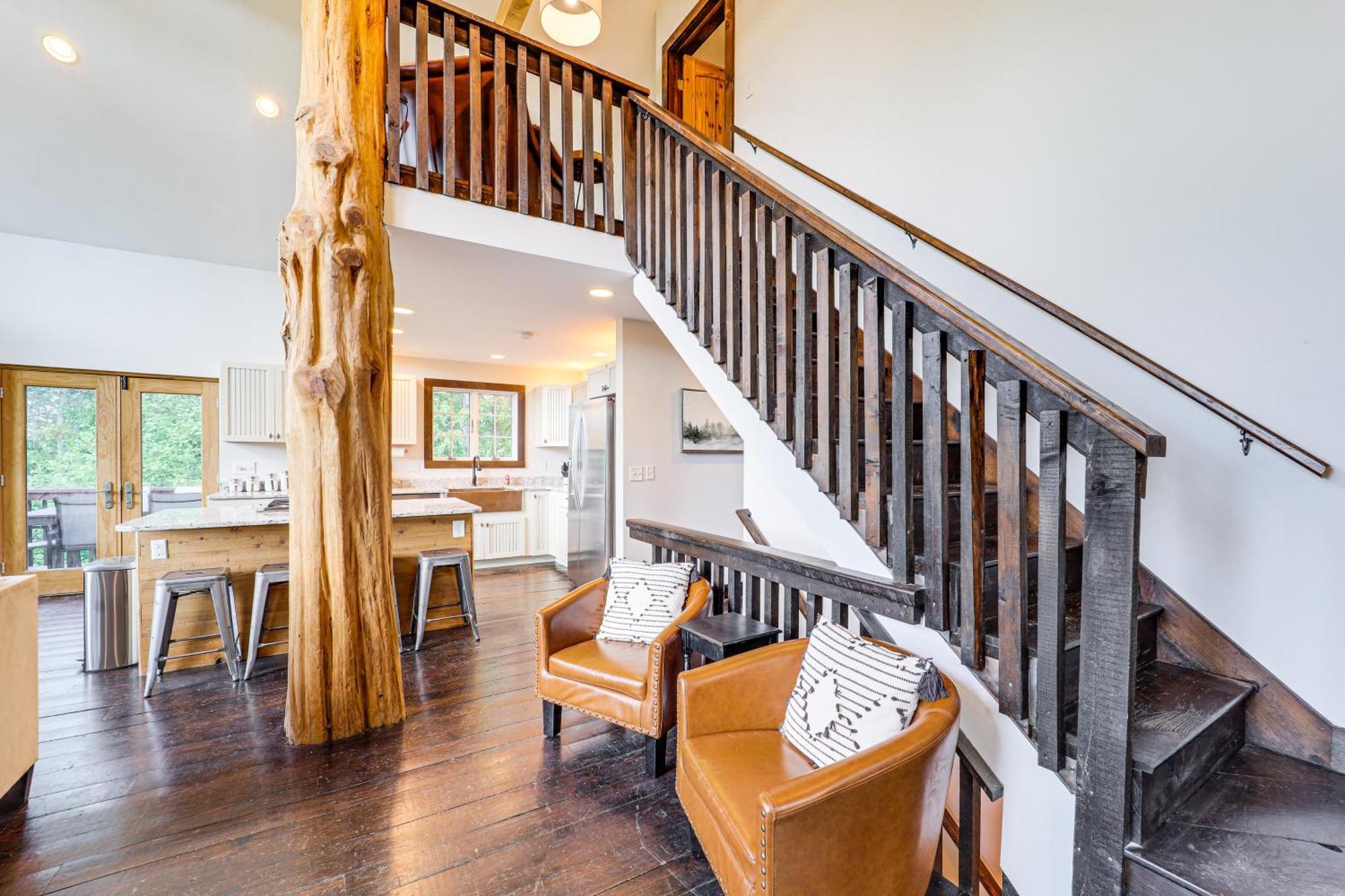 Luxe Appalachian Mountain Cabin With Hot Tub, Views Warrensville Exterior foto
