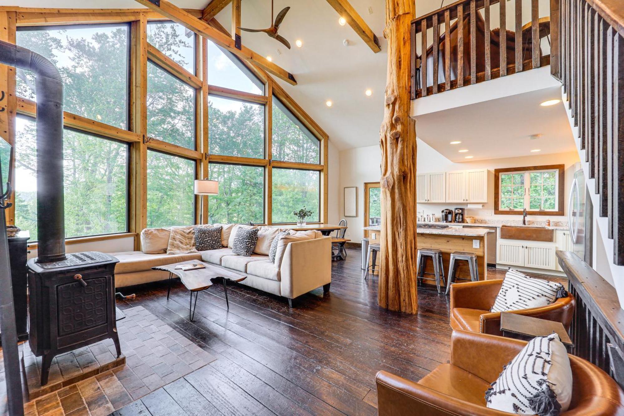 Luxe Appalachian Mountain Cabin With Hot Tub, Views Warrensville Exterior foto