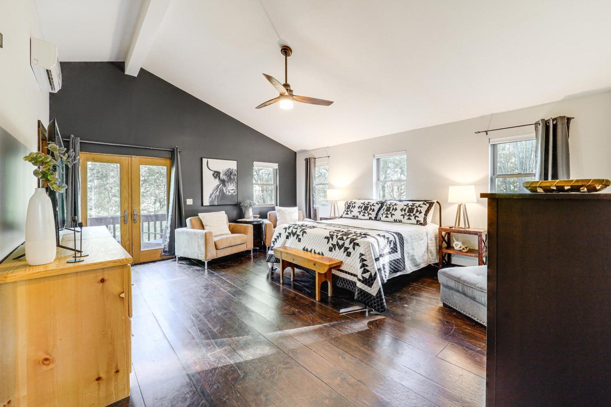 Luxe Appalachian Mountain Cabin With Hot Tub, Views Warrensville Exterior foto
